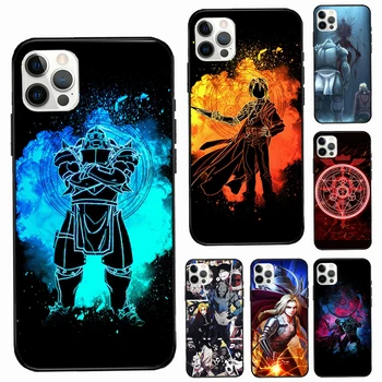 Fullmetal Alchemist Coque Phone Case iPhone 11 14 12 Pro Max 13 Pro XS MAX 6 7 8 Plus 5S SE 2020 X XR tok