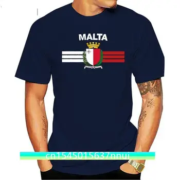 Férfi Rövid ujjú póló Máltai zászlós ing Máltai embléma Máltai zászló Ing póló Női póló