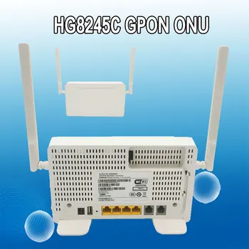 GPON ONU EPON HG8245C ONT termianl 4FE+hang+2.4Gwifi Angol szoftverrel kompatibilis 100% Eredeti új