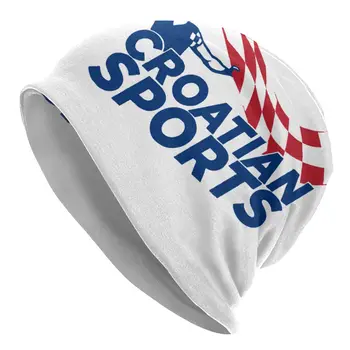 Horvátország Nemzeti Labdarúgás Taam Sport logó Foci motorháztető kalap Alkalmi sí koponyák sapkák Kalap férfiaknak Női Kötő sapkák Meleg sapka