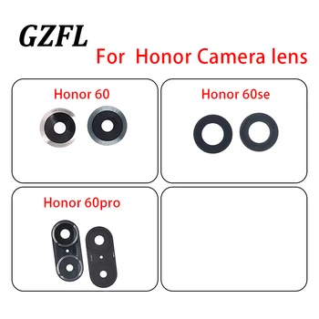  hátsó kamera üveglencse a Honor 60 60SE 60PRO számáraRagasztó csere alkatrész