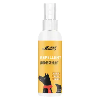 Háztartási kellékek 120ml univerzális háziállatok találnak kellemetlen edzés spray megbízható riasztó pisilő spray biztonságos összetevő kutyának