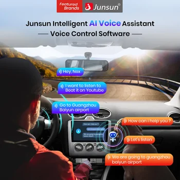 Junsun Standard intelligens NEXAI hangvezérlő 2021 Hangvezérlő asszisztens szoftver Standard verzió Autós kiegészítők