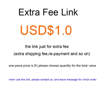 Link különleges külön díjért Nincs tényleges termék 1 darab 1USD-ért, válasszon különböző mennyiséget a teljes értékhez