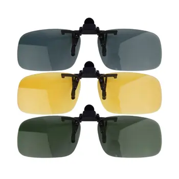newDriving Night Vision csíptetős felhajtható lencsés napszemüveg Cool szemüvegcsíptető lencse Anti-UV 400 uniszex nőknek és férfiaknak