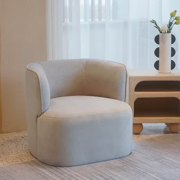 Nordic Designer Nappali kanapék Karfás szék Egyszemélyes lusta nappali kanapék Luxus szendvics szalon De Luxe Otthoni bútorok YY50SF