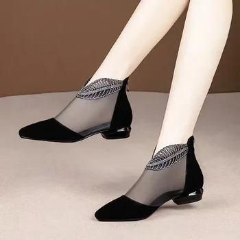 Nyári háló Peep Toe Szandál Szexi üreges Egyszemélyes cipő Csipke szivattyúk Nő Magas sarkú Divat Őszi Cipőplatform Női