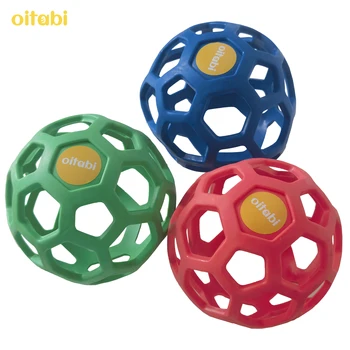 Oitabi Kutyarágó játék Természetes gumi puzzle labda Kutya geometriai biztonság Játéklabda elosztás Kutya labda kisállat kiképző kellékek