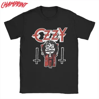Ozzy Osbourne pólók férfi divat 100% pamut póló legénység nyak rövid ujjú póló ajándék ruházat
