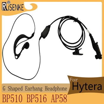 RISENKE-G alakú fülhallgató Hytera BP510, BP516, AP58 rádiós walkie talkie-hoz, fejhallgató, fejhallgató tartozékok