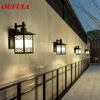 RONIN Kültéri fali lámpák Vízálló Sconce Light Kortárs kreatív erkély Udvari folyosó Villa Duplex Hotel