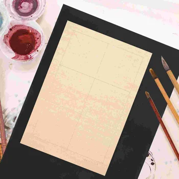 Sumi ecset készlet Kalligráfia pad Kínai kalligráfia szőnyeg filc üres Sumi rajz festés asztali pad tinta kalligráfia takaró