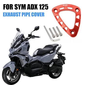 SYM ADX 125 ADX125 esetén Motorkerékpár tartozékok Kipufogócső fedél Légbeömlő fedél Hátsó fedél dekoráció