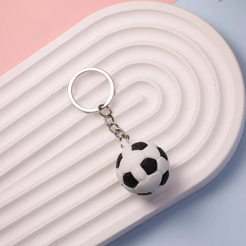 Szimuláció Labdarúgás Kosárlabda Röplabda Tenisz Rögbi Kulcstartó PVC Kreatív Mini kulcstartó Hátizsák Medál Autó kiegészítők Ajándék