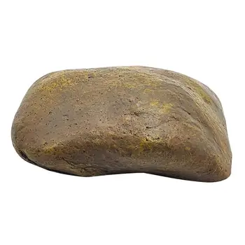 Szimulált gyanta kő kulcstartó doboz biztonság Rock kő doboz kültéri tartalék kulcsos ház széf elrejtésTárolás elrejtése Széf Készpénzes kulcstartó