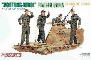 Sárkány 6191 1/35 Achtung-Jabo! Panzer Crew France 1944 (4 figura)