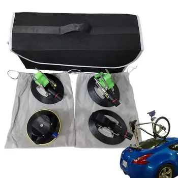  tapadókorong kerékpártartó autóhoz autó tetőcsomagtartó vákuum szívó csésze kerékpártartó gyorskioldású multifunkcionális szopós kerékpártartó