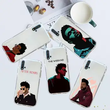 The Weeknd Xo rapper Phone Case Átlátszó Huawei becsületére P mate Y 30 40 20 50 8 70 10 9 a i x c pro lite prime smart