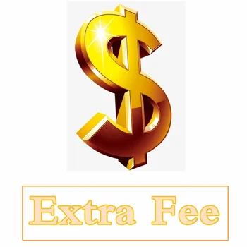 További fizetés / extra szállítási költség / kompenzáció szállítási díj / testreszabási extra díj