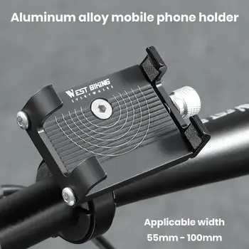  univerzális kerékpár okostelefon-tartó állítható univerzális alumíniumötvözet kerékpáros telefonállvány biztonságos kerékpártartó elektromos