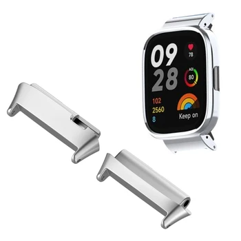 Watch Strap Connector adapter Redmi Watch3 Active/Lite óraszíjakhoz Rozsdamentes acél adapter Óraszíj csatlakozó