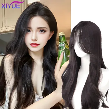 XiYUE Paróka Női hosszú haj természetes teljes fejfedő Split Roll Hair Full Top Paróka fedél