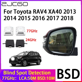 ZJCGO autó holttér-érzékelő BSD tükör hátsó radarérzékelő rendszer Toyota RAV4 XA40 2013 2014 2015 2016 2017 2018