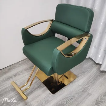 Állítható munka Borbély szék Dönthető fotelek Köröm szalon Kozmetikai sampon Luxus Tabouret Coiffeuse bútor szépségszalon