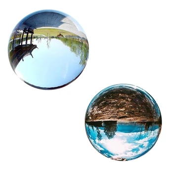 Átlátszó üveg kristálygömb gyógyító gömb fotózás kellékek Ajándékok