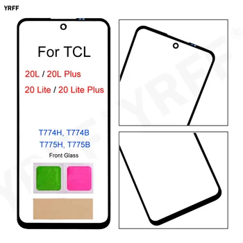  Érintőképernyő panel TCL 20L Plus T774 T775, TCL 20 Lite Plus készülékhez, elülső üveg LCD képernyő panel